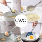 COOK WITH COLOR Silicone Cooking Utensils, Kitchen Utensil Set, Cooking Utensils - Image 5