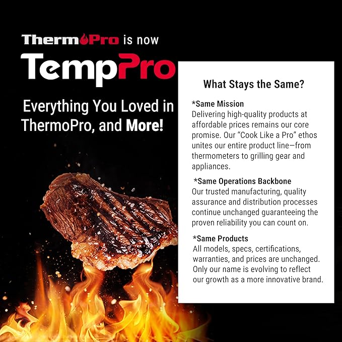 TempPro TP02S Digital Food Thermometer - Image 9