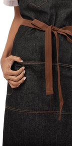 Chef Works Unisex Memphis Bib Apron - Image 5