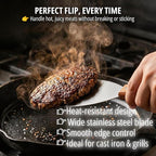 Griddle Scraper, Heavy Duty Stainless Steel Grill Scraper - Image 5