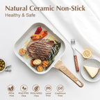 SENSARTE Nonstick Ceramic Grill Pan - Image 2