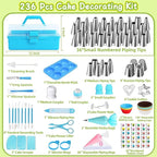 Suuker Cake Decorating Tools Supplies Kit, 236 Pieces Baking Accessories - Image 7