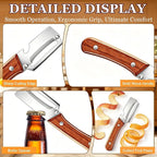 2 Pack 2 in 1 Multifunctional Vegetable Peeler, Sharp Stainless Steel Blade - Image 7