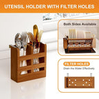 Greenual Teak Dish Drying Rack - Image 3