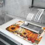 Happy Thanksgiving Day Harvest Dish Drying Mat - Image 5