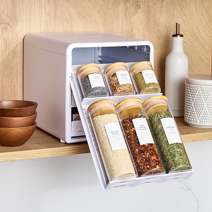 YouCopia SpiceStack, 18-Bottle Adjustable Spice Rack Organizer, Pull-Out - Image 10