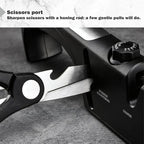 5-Angle Adjustable 10-35 Degree Professional 4-Stage Knife Sharpener, - Image 5