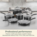 Cuisinart 11-Piece Nonstick Cookware Set, Ceramica XT - Image 2