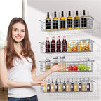 Spice Rack Wall Mount, Spice Holder Shelf Saving Space - Image 2