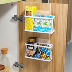 YIGII 3 Pack Adhesive Cabinet Door Organizer - Image 6