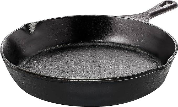 Utopia Kitchen Cast Iron Frying Pan 8 Inch, Cast Iron Chefs Pan, Pre Seasoned by UTOPIAKITCHEN