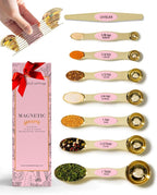 Pink Magnetic Measuring Spoons Set by STYLEDSETTINGS