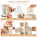 SUSTEAS Rotary Cheese Grater - Image 6