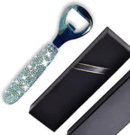 Handcrafted Silver Crystal Bling Beer Opener – Sparkle Diamond Bottle Openers - Image 3