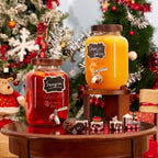 1 Gallon Drink Dispenser for Parties, Glass Beverage Dispenser - Image 9