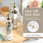 COOK WITH COLOR Glass Olive Oil Bottle Dispenser - Image 3