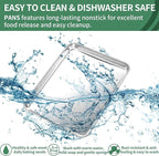 Baking Sheets Set of 2, HKJ Chef Cookie Sheets 2 Pieces & Stainless Steel - Image 4