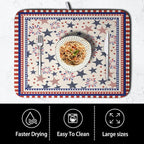 Happy 4th of July Patriotic Dish Drying Mat 18 x 24 Inch US Independence Day - Image 4