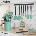 Coukre Silicone Kitchen Cooking Utensils Set - Image 6