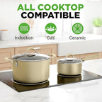 NutriChef 20-Piece Non-Stick Bakeware and Cookware Set - Image 2