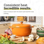 Lodge Essential Enamel Cast Iron Dutch Oven - Image 3