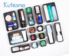 Kutesna 15 PCS Interlocking Desk Drawer Organizer Separator - Image 7