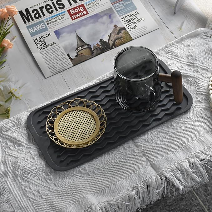 Silicone Dish Drying Mat for Multiple Usage, Easy clean, Eco-friendly, - Image 5