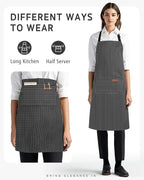 Syntus Chef Apron for Men Women Kitchen Cooking Apron - Image 5