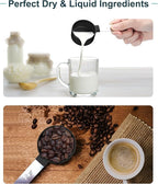 Measuring Cups and Spoons Set of 8 Pieces, nesting measuring cups - Image 6