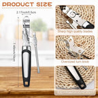Gisafai 20 Pcs Can Opener Manual Bulk Smooth Edge - Image 2