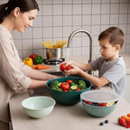 BoxedHome BPA Free Plastic Round Mixing Bowl - Image 4