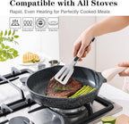 Kordisen Nonstick Frying Pan, 12.5 Inch Large Skillet, Granite Cooking Pan - Image 5