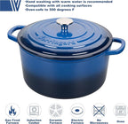VORRINGARD Enameled Cast Iron Dutch Oven Pot - Image 3