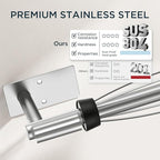 FORIOUS Paper Towel Holder Under Cabinet, Single Hand Operable - Image 9