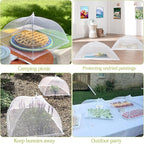 Food Cover Food Tent Set, 2 Extra Large 40"X24" and 6 Standard 17"X17" Mesh - Image 6