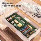 A-LuGei 【 & 5 Size】 Tool Box Organizer Tray Divider Set, 【Army Green】 - Image 2