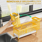 Cisily Sponge Holder for Kitchen Sink, Sink Caddy Organizer - Image 5
