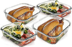 M MCIRCO [80 oz & 36 oz Extra Large Glass Food Storage/Baking Containers Set - Image 5