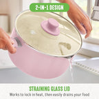 GreenLife 6QT Ceramic Nonstick Stockpot - Image 7