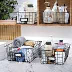 6 Pack Wire Baskets for Pantry Organization and Storage, Kitchen Organizer - Image 5
