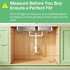 Kitstorack Under Sink Organizer, Slide out Storage Drawer Rack - Image 2