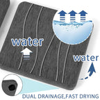 2PCS Water Absorbing Stone Tray, Fast Drying Stone Sink Tray, Water Absorbent - Image 2