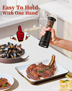 Electric Salt and Pepper Grinder Set - Image 3