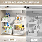 2 Pack Under Sink Organizer - Image 9