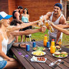 Honoson 8 Pieces Retractable Flat Bottle Opener Bartender Beer Opener - Image 6