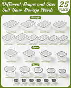 50 Piece Food Storage Containers - Image 2