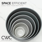 COOK WITH COLOR Prep Bowls with Lids- Wide and Deep Nesting Plastic Small - Image 5