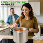 NutriChef 16-Quart Stainless Steel Stockpot - Image 8