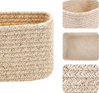 MiniArk Small Storage Baskets for Organizing | Closet Organizer Bins | Shelf - Image 2