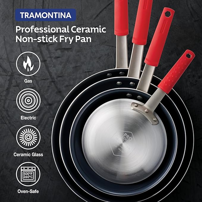 Tramontina Professional 14-Inch Ceramic Non Stick Extra Large Frying Pan - Image 6